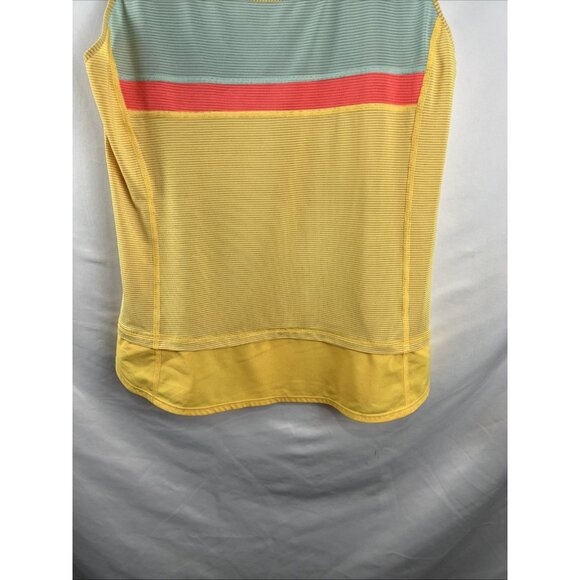 Lululemon Run Mod Moves Yellow Tank Women's Size M - Picture 2 of 7